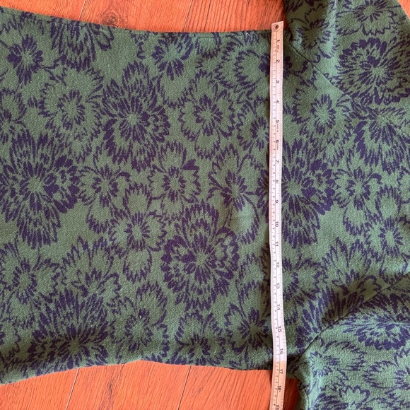 Maeve By Anthropologie The Beatriz Sweater Dress Womens Small Green Mock Neck - Picture 7 of 7